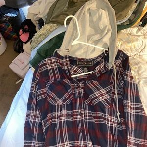 Flannel with Hood